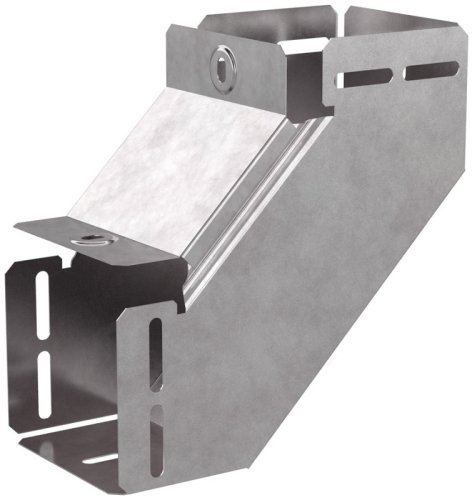 Угол для лотка вертикальный внутренний с крышкой Промрукав Стандарт 90град. 100х100 фото Угол для лотка вертикальный внутренний с крышкой Промрукав Стандарт 90град. 100х100 картинка